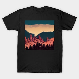 Colorado Springs | Comics Style T-Shirt